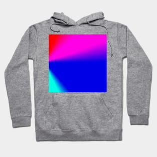 red blue pink texture design Hoodie